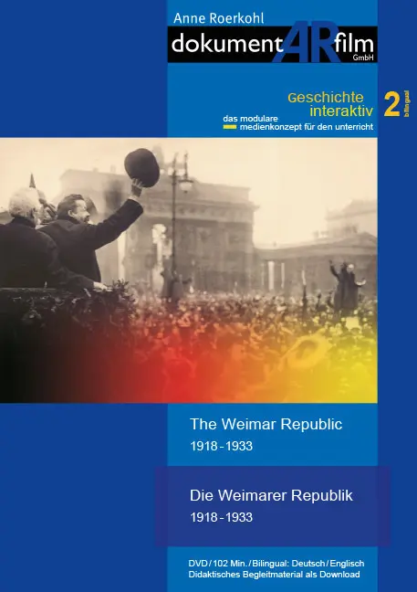 Cover: 9783942618526 | Die Weimarer Republik, DVD | 1918-1933. PAL. DE | DVD | 102 Min.