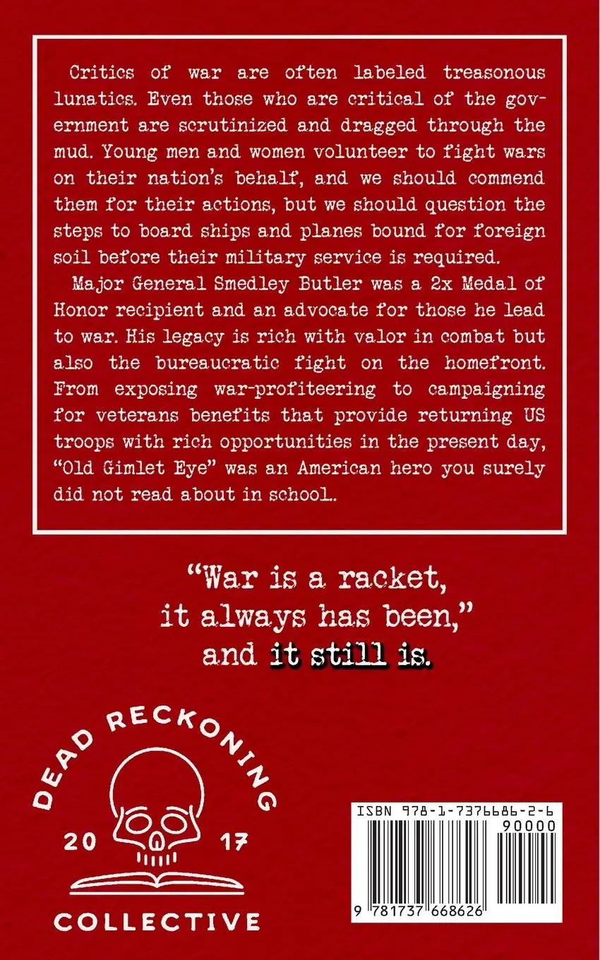 Rückseite: 9781737668626 | War is a Racket | Smedley Butler (u. a.) | Taschenbuch | Englisch