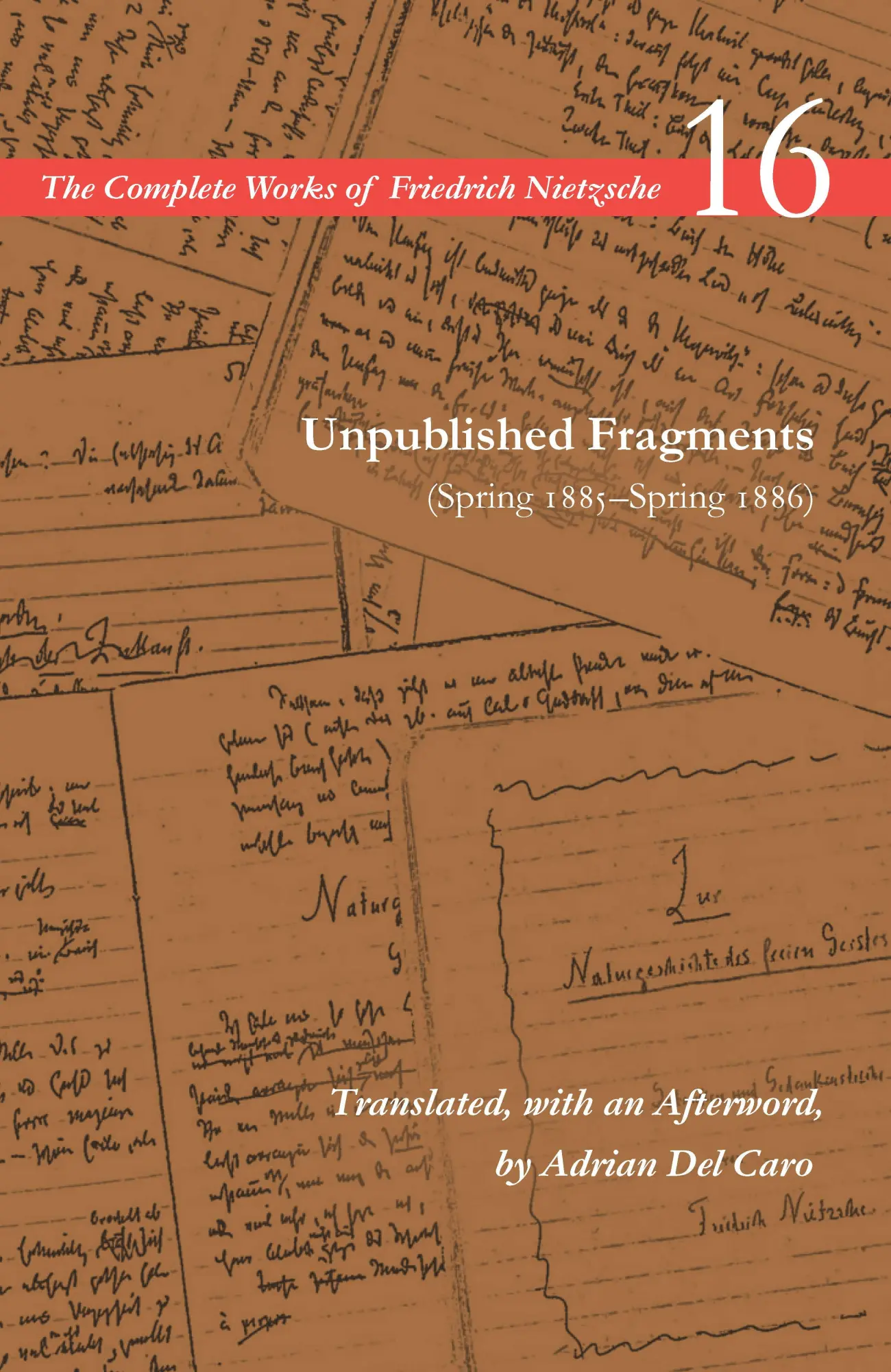 Cover: 9781503608726 | Unpublished Fragments (Spring 1885-Spring 1886) | Volume 16 | Buch