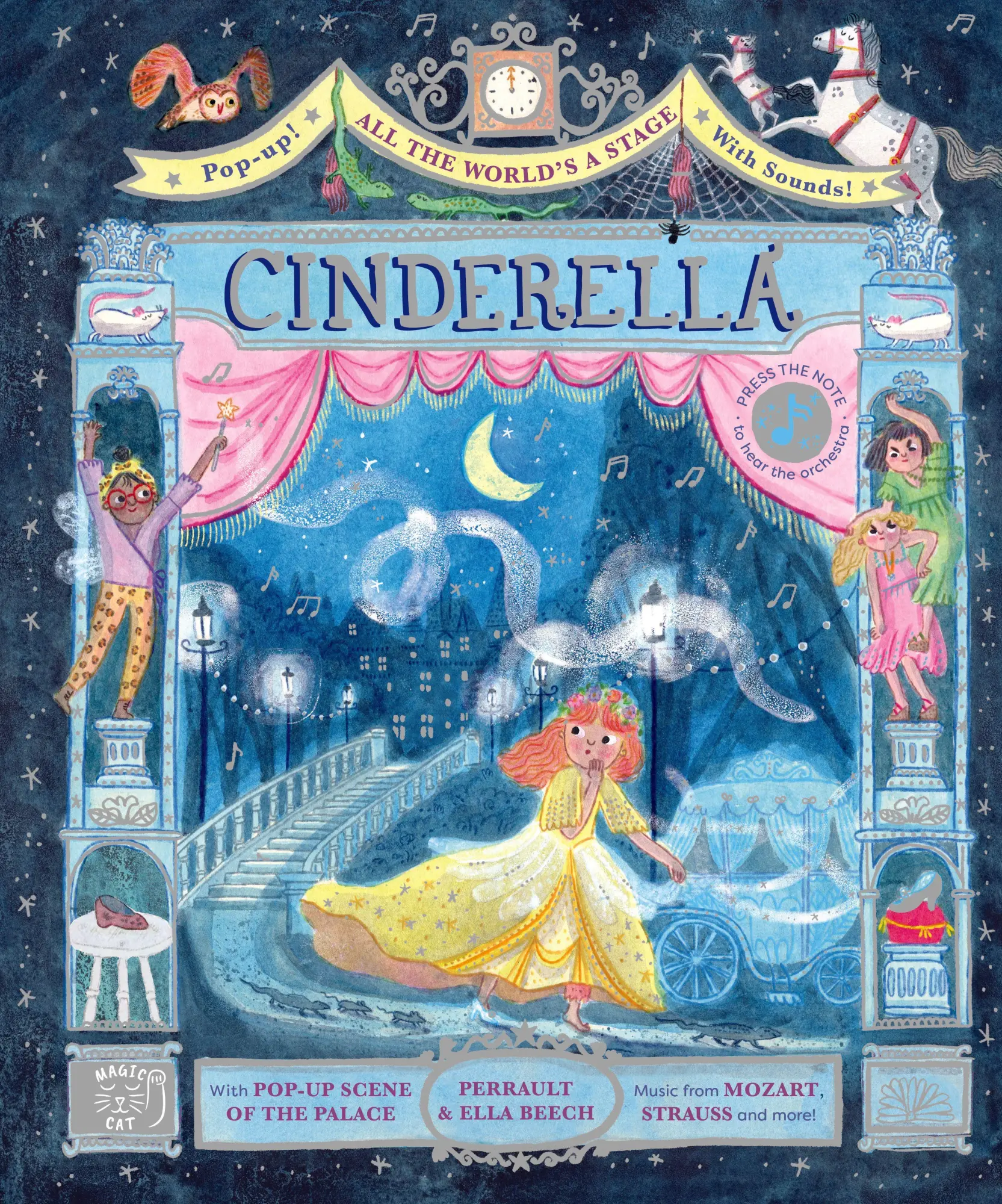 Cover: 9781917768726 | All the World's a Stage | Cinderella : A pop-out sound adventure