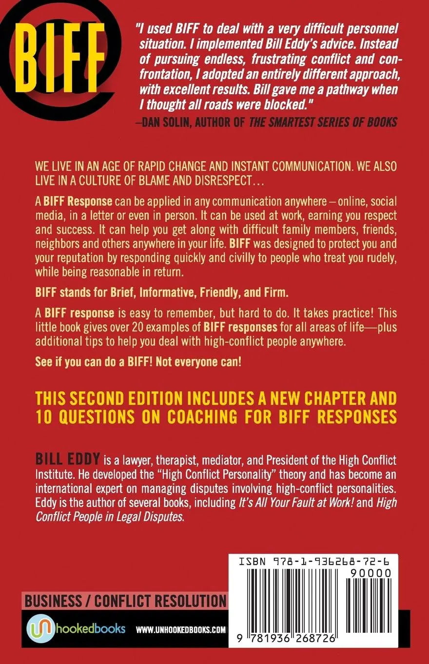 Rückseite: 9781936268726 | Biff | Bill Eddy | Taschenbuch | Kartoniert / Broschiert | Englisch