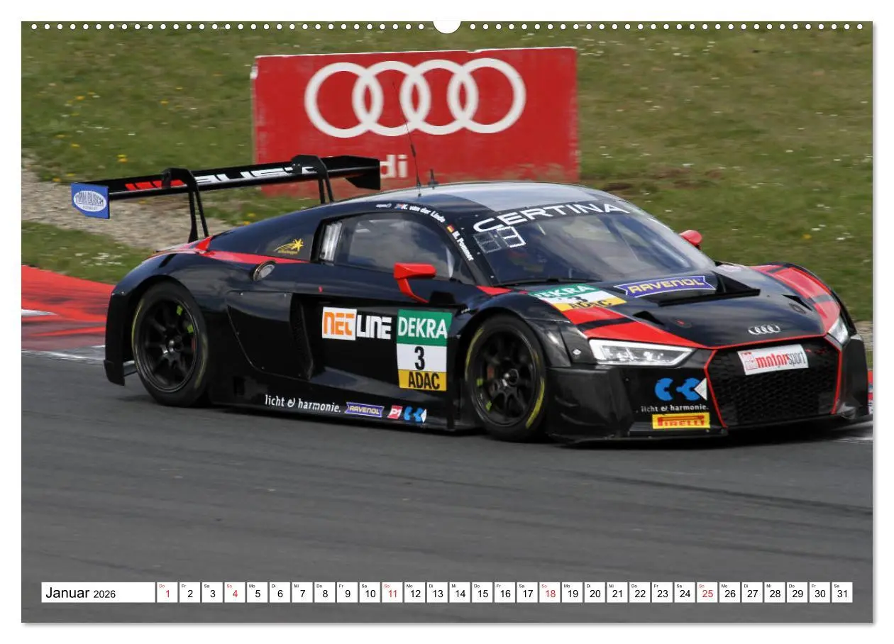 Bild: 9783516138726 | SPORTWAGEN DTM und FIA GT (hochwertiger Premium Wandkalender 2026...
