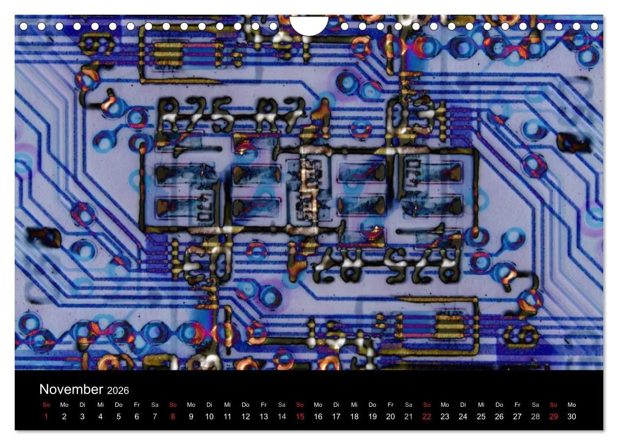Bild: 9783516208726 | Computer ganz nah (Wandkalender 2026 DIN A4 quer), CALVENDO...