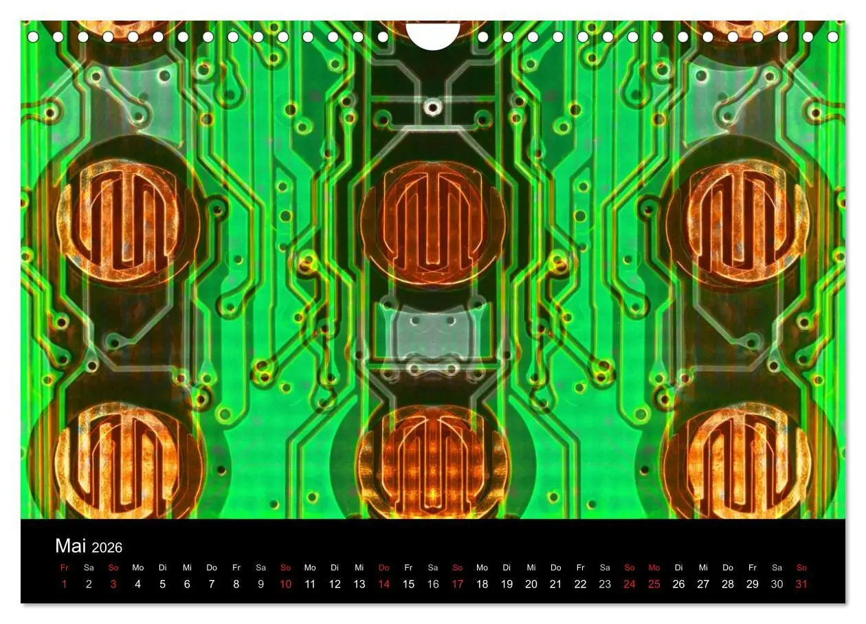 Bild: 9783516208726 | Computer ganz nah (Wandkalender 2026 DIN A4 quer), CALVENDO...