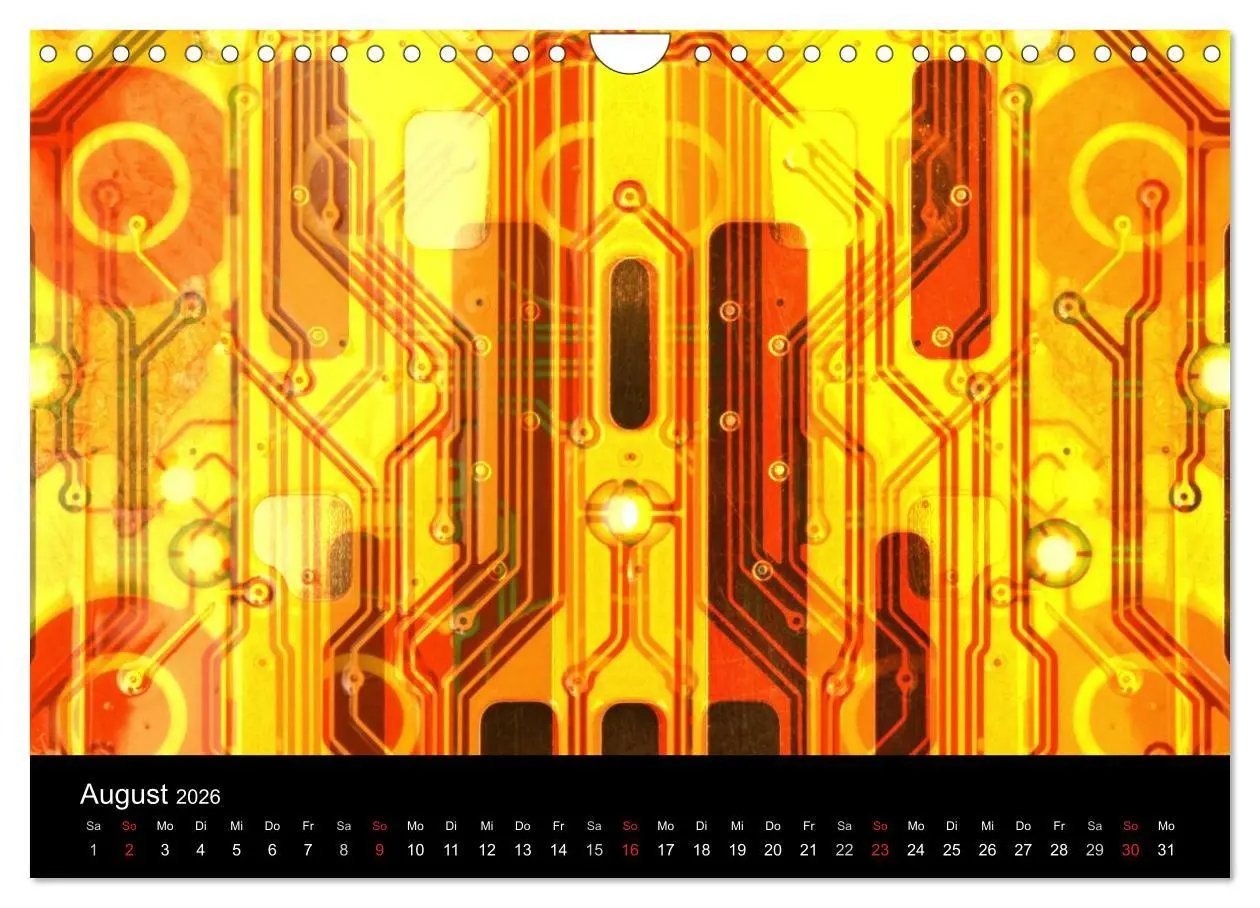 Bild: 9783516208726 | Computer ganz nah (Wandkalender 2026 DIN A4 quer), CALVENDO...