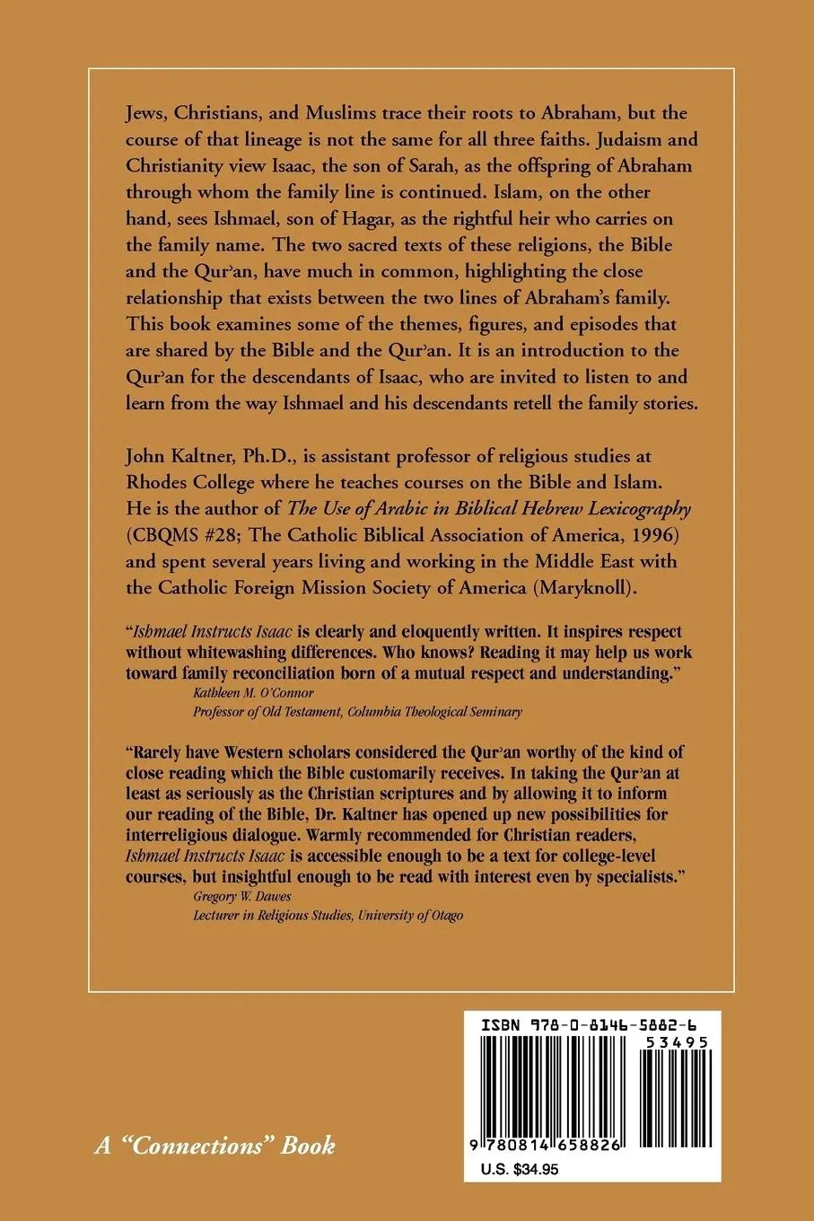 Rückseite: 9780814658826 | Ishmael Instructs Isaac | John Kaltner | Taschenbuch | Englisch | 1999