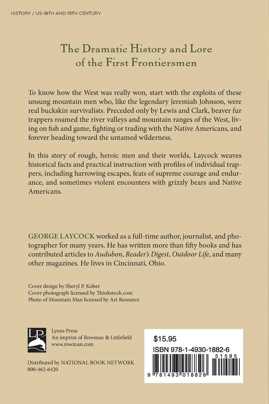 Rückseite: 9781493018826 | The Mountain Men | George Laycock | Taschenbuch | Englisch | 2015