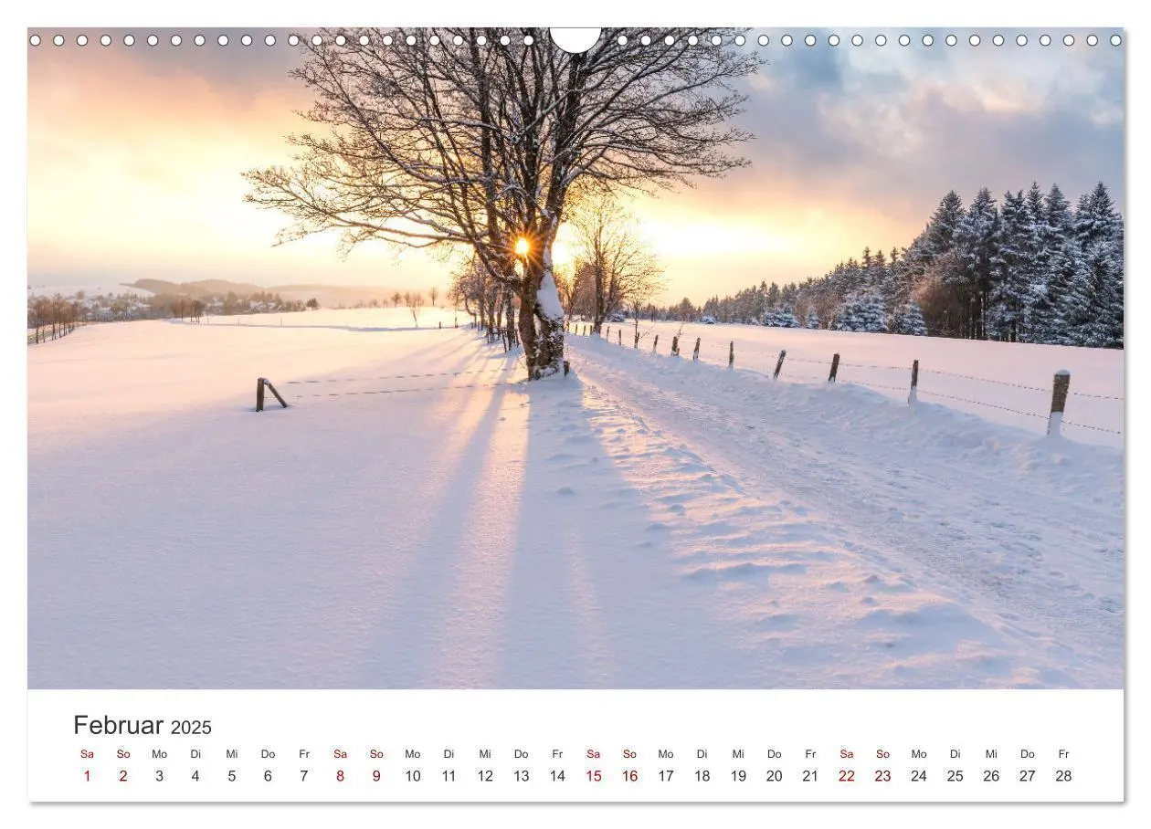 Bild: 9783435018826 | Das Sauerland im Wechsel der Jahreszeiten (Wandkalender 2025 DIN A3...