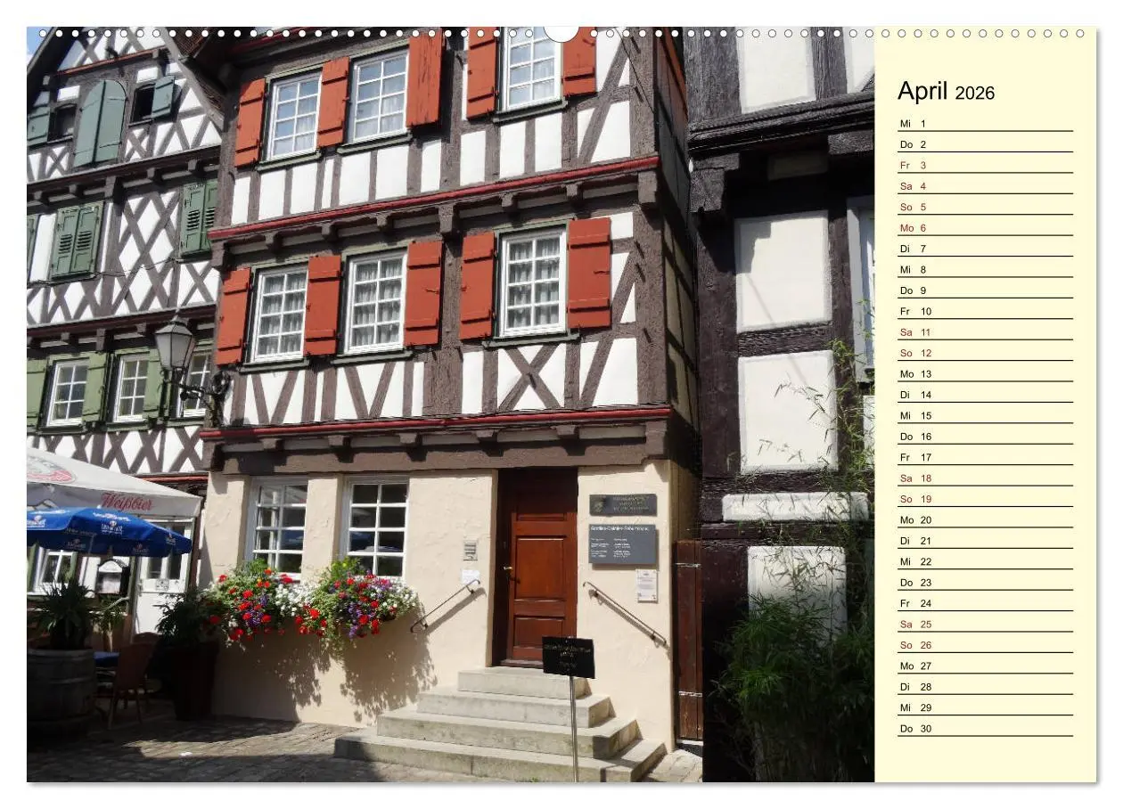 Bild: 9783457898826 | Unterwegs in Schorndorf (Wandkalender 2026 DIN A2 quer), CALVENDO...
