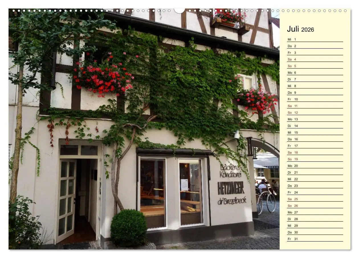 Bild: 9783457898826 | Unterwegs in Schorndorf (Wandkalender 2026 DIN A2 quer), CALVENDO...
