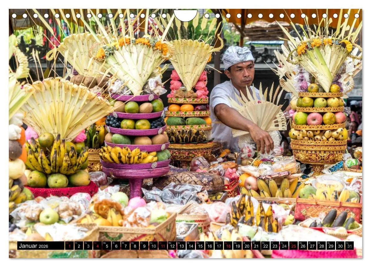 Bild: 9783457968826 | Bali - Indonesien (Wandkalender 2026 DIN A4 quer), CALVENDO...