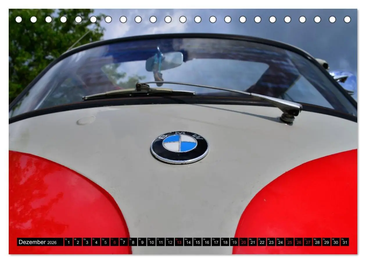 Bild: 9783516128826 | BMW Isetta - Die Knutschkugel (Tischkalender 2026 DIN A5 quer),...
