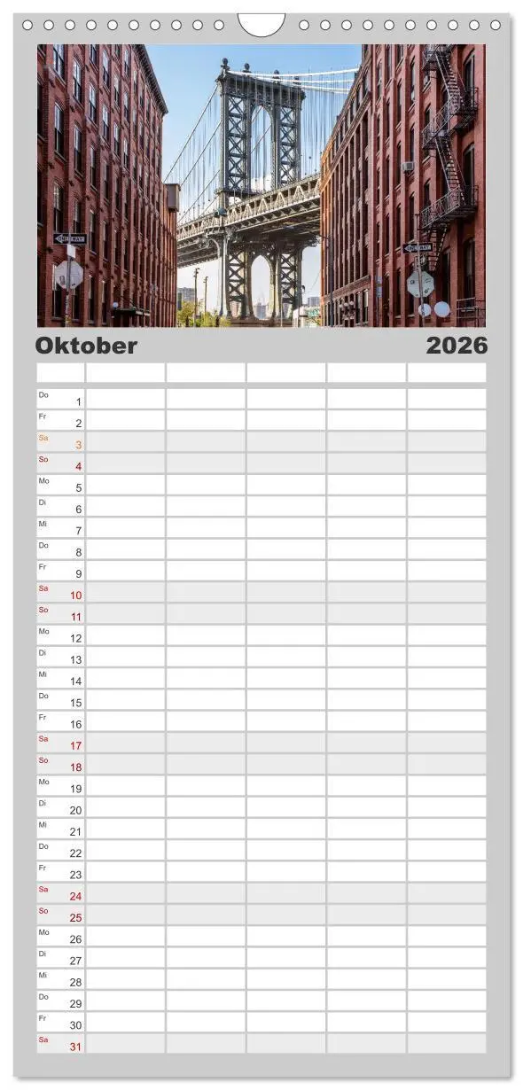 Bild: 9783516508826 | Familienplaner 2026 - New York City - Atemberaubende Ansichten mit...