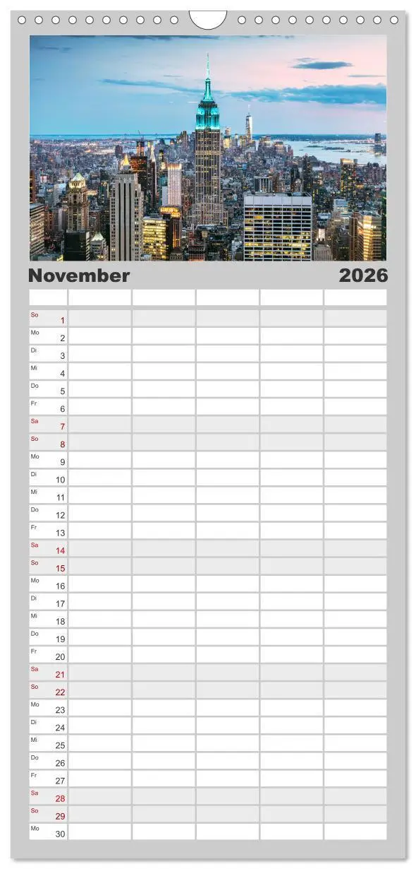 Bild: 9783516508826 | Familienplaner 2026 - New York City - Atemberaubende Ansichten mit...