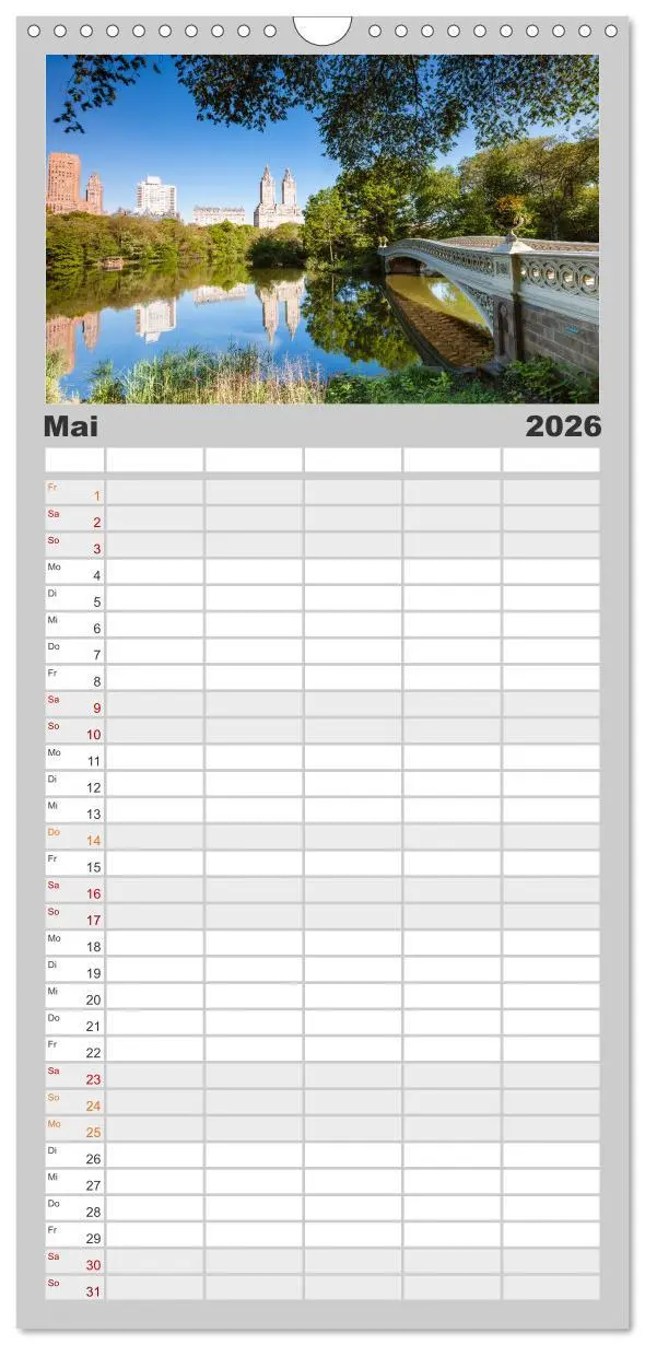 Bild: 9783516508826 | Familienplaner 2026 - New York City - Atemberaubende Ansichten mit...