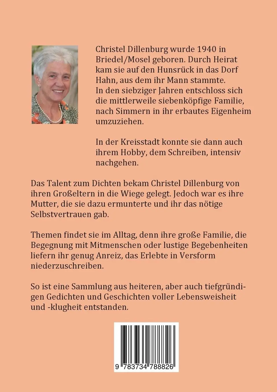 Rückseite: 9783734788826 | Mein Erbe wirkt in mir | Christel Dillenburg | Taschenbuch | 76 S.