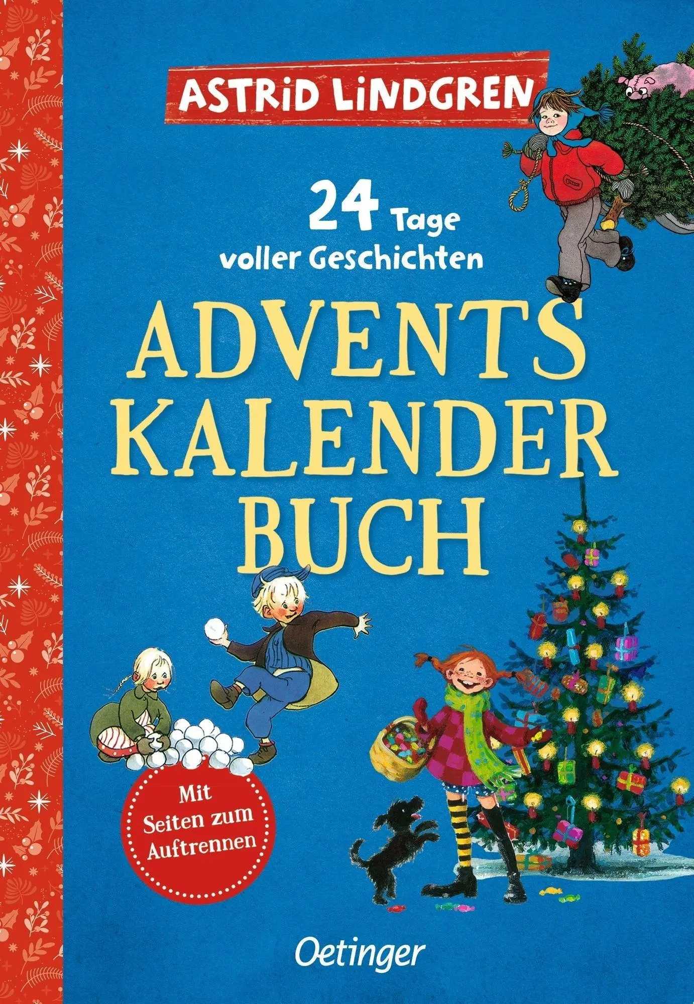 Cover: 9783751208826 | 24 Tage voller Geschichten. Adventskalenderbuch | Astrid Lindgren