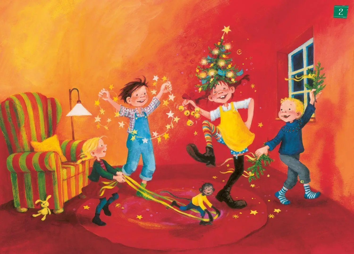 Bild: 9783751208826 | 24 Tage voller Geschichten. Adventskalenderbuch | Astrid Lindgren