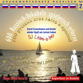 Cover: 9783900248826 | 600 Russisch Vokabeln spielerisch erlernt. Grundwortschatz 2 | Florian