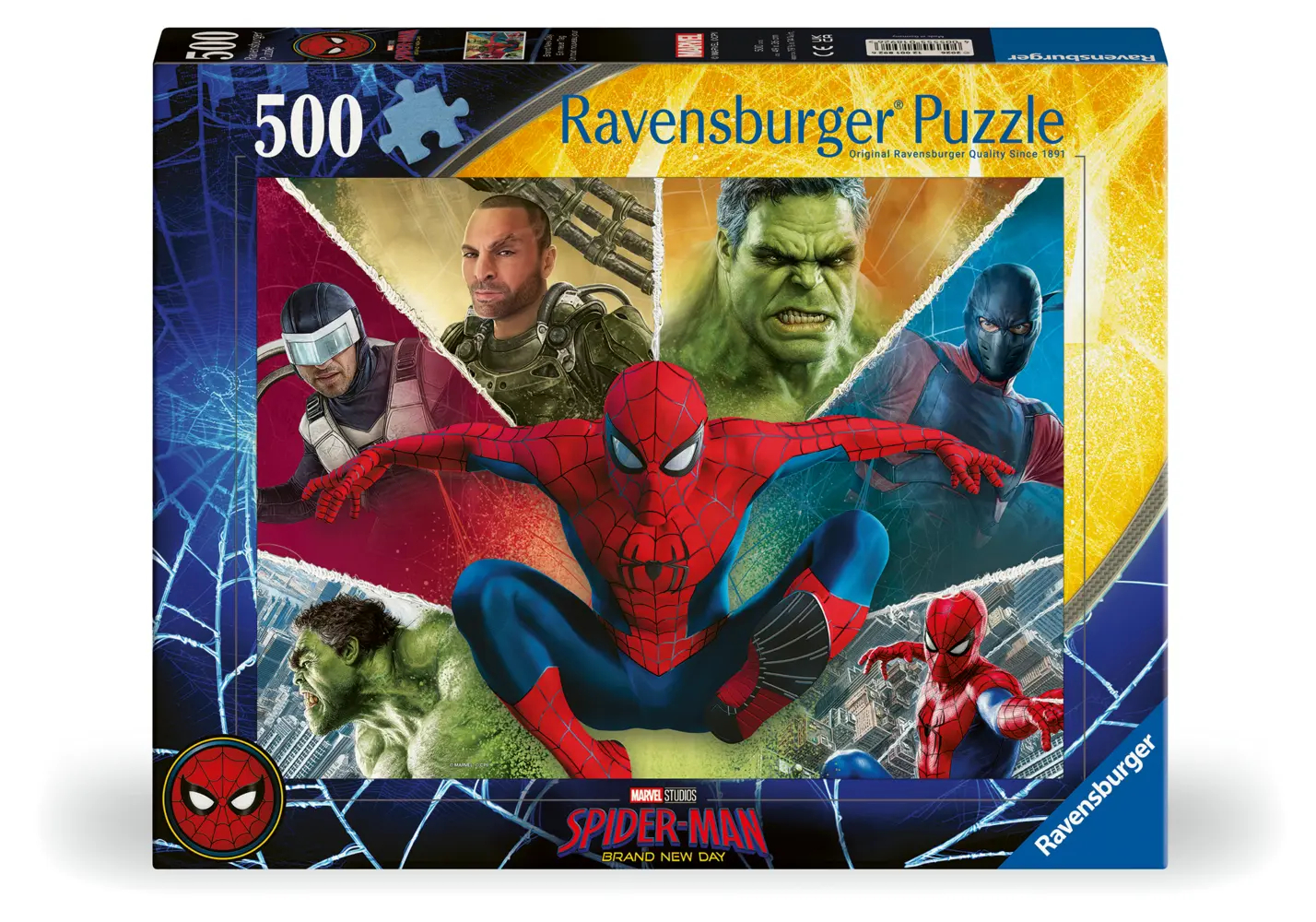 Cover: 4005555018926 | Erwachsenenpuzzle 500 Teile - Spider-Man Brand New Day Movie | Spiel