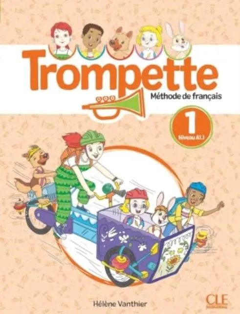 Cover: 9782090358926 | Trompette 1: Niveau A1.1 - Livre de l'eleve + audio | Helene Vanthier