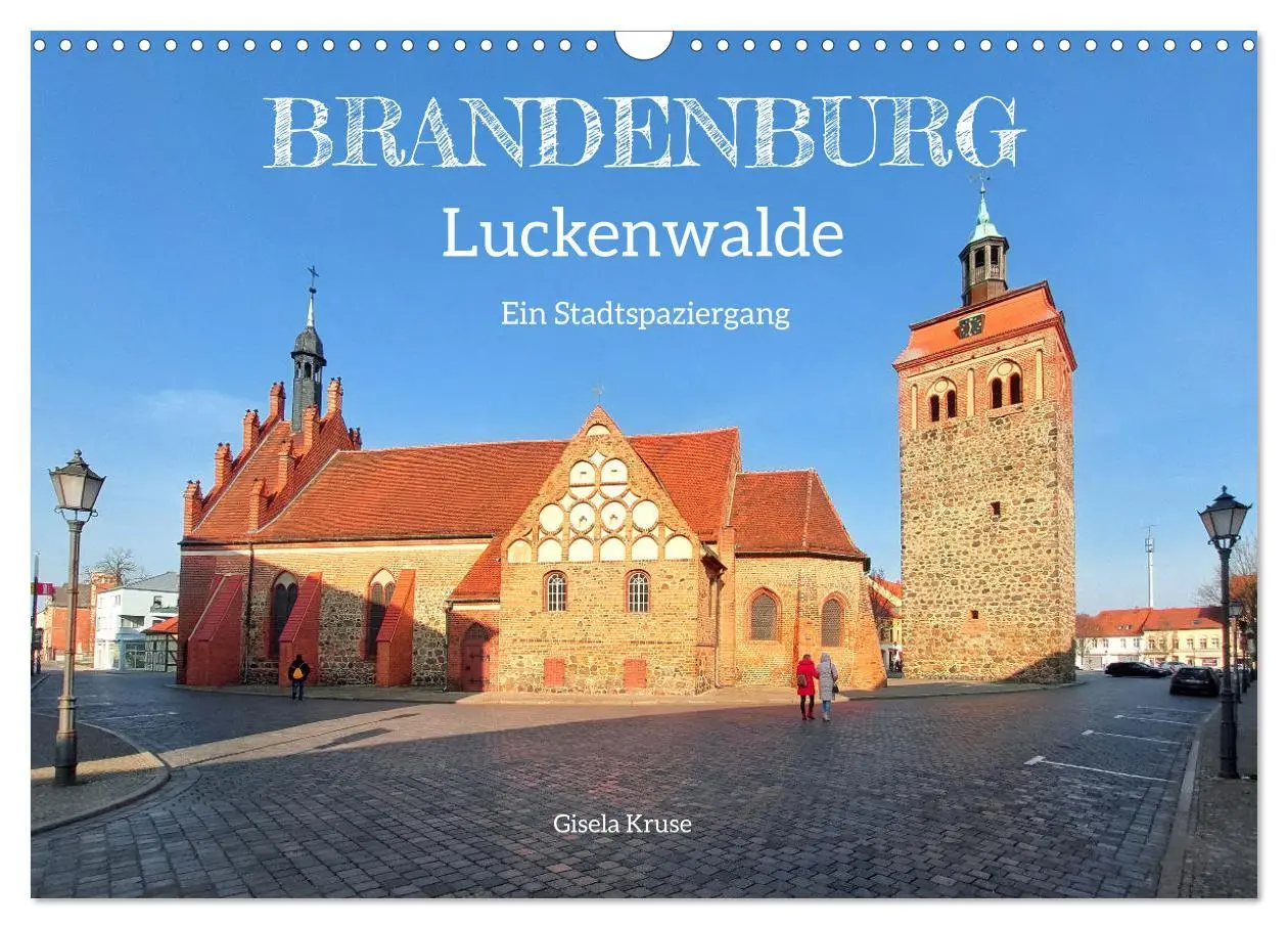 Cover: 9783457268926 | Brandenburg - Luckenwalde - Ein Stadtspaziergang (Wandkalender 2026...