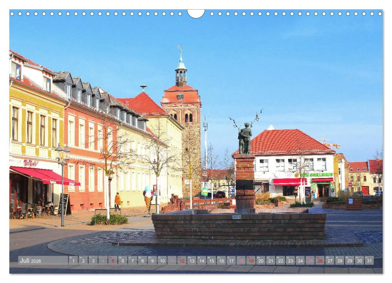 Bild: 9783457268926 | Brandenburg - Luckenwalde - Ein Stadtspaziergang (Wandkalender 2026...