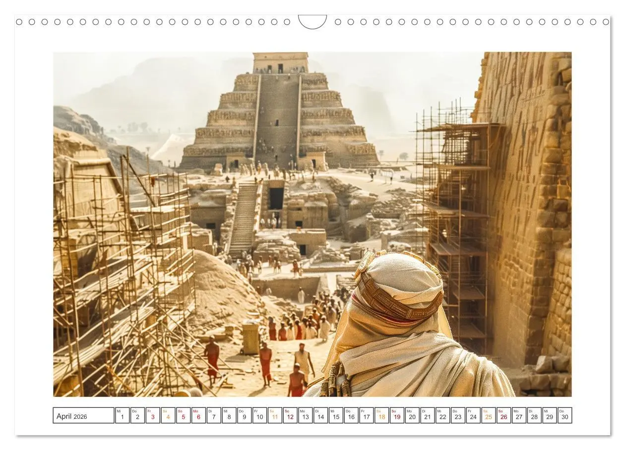 Bild: 9783457408926 | Im Schatten der Pyramiden (Wandkalender 2026 DIN A3 quer), CALVENDO...