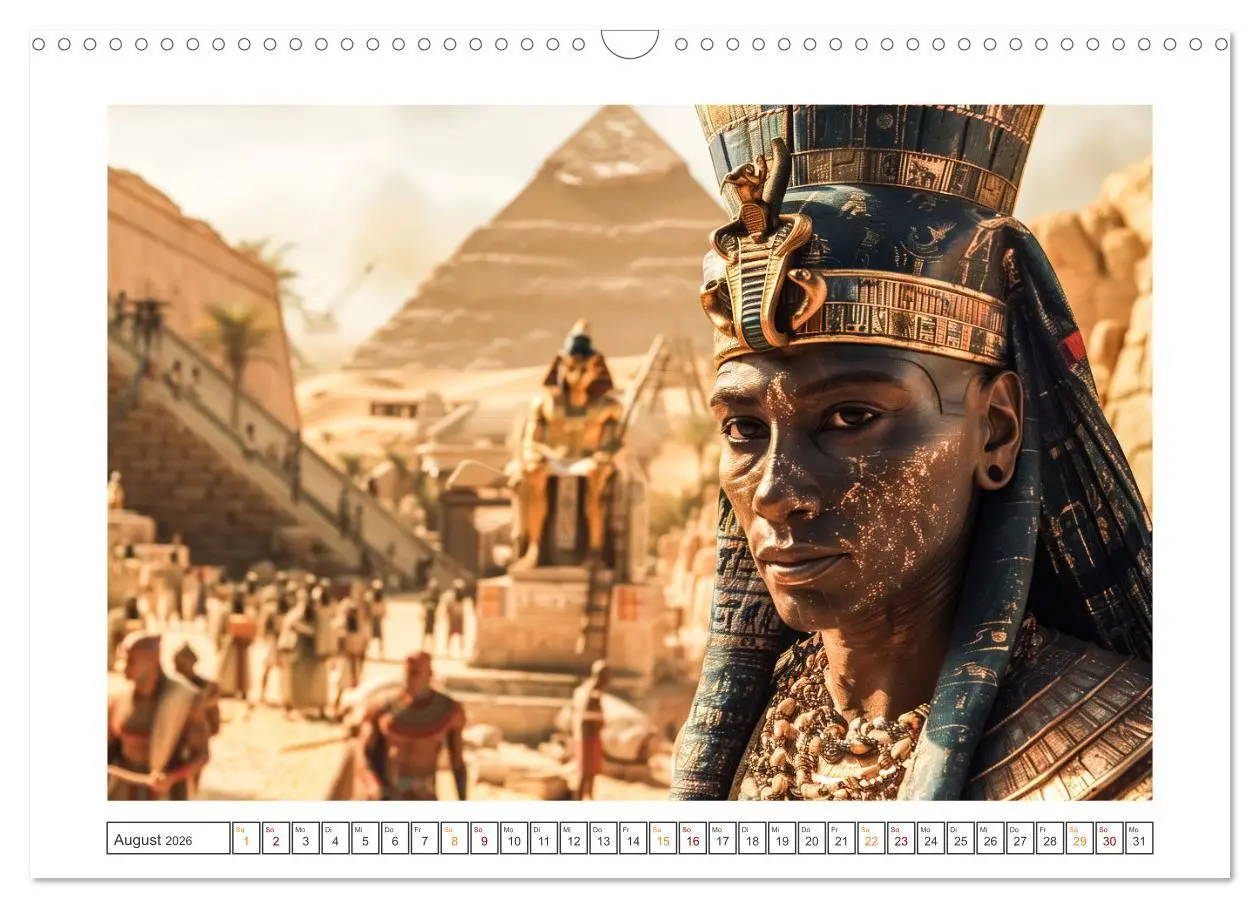 Bild: 9783457408926 | Im Schatten der Pyramiden (Wandkalender 2026 DIN A3 quer), CALVENDO...