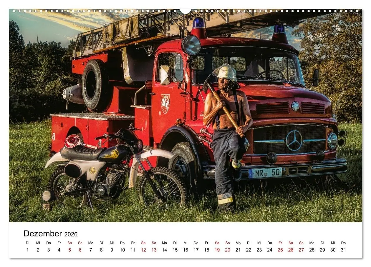 Bild: 9783516598926 | Echte Männer, coole Mopeds (Wandkalender 2026 DIN A2 quer),...