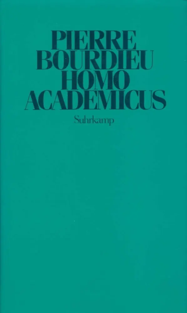 Cover: 9783518578926 | Homo academicus | Pierre Bourdieu | Buch | 455 S. | Deutsch | 1988