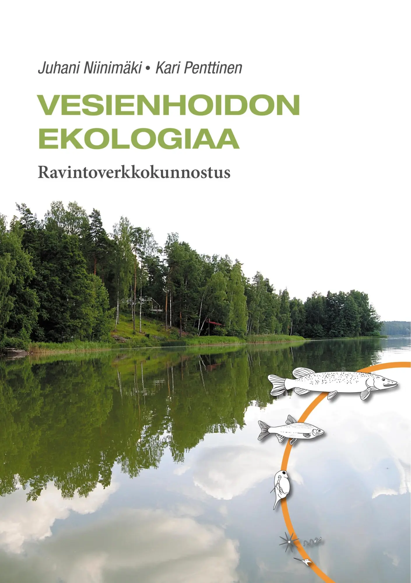 Cover: 9789528018926 | Vesienhoidon ekologiaa | Ravintoverkkokunnostus | Niinimäki (u. a.)