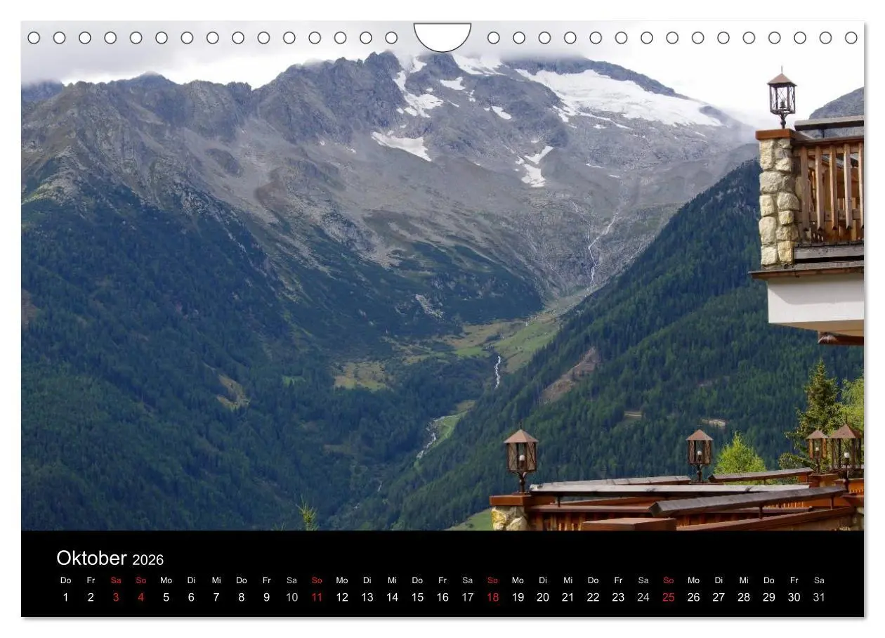 Bild: 9783516179026 | Südtirol 2026 (Wandkalender 2026 DIN A4 quer), CALVENDO Monatskalender