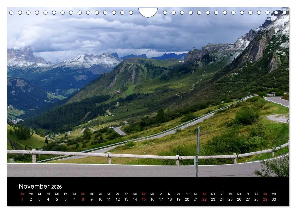 Bild: 9783516179026 | Südtirol 2026 (Wandkalender 2026 DIN A4 quer), CALVENDO Monatskalender