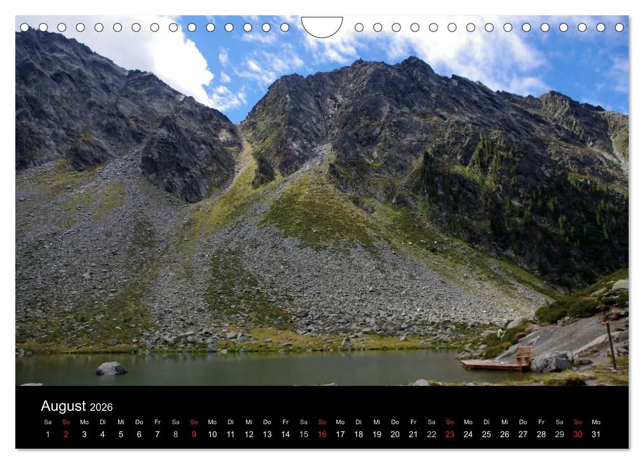 Bild: 9783516179026 | Südtirol 2026 (Wandkalender 2026 DIN A4 quer), CALVENDO Monatskalender