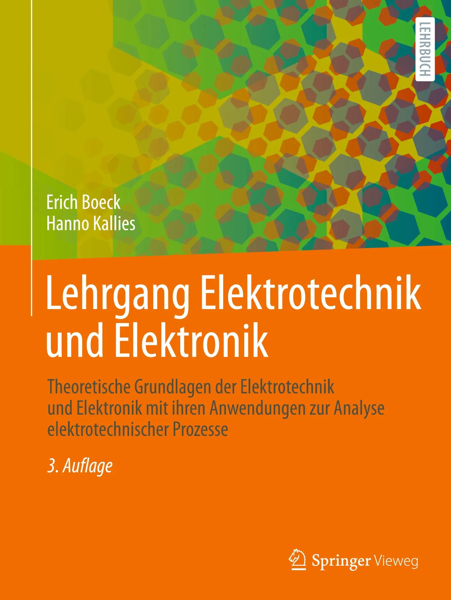 Cover: 9783658509026 | Lehrgang Elektrotechnik und Elektronik | Erich Boeck (u. a.) | Buch
