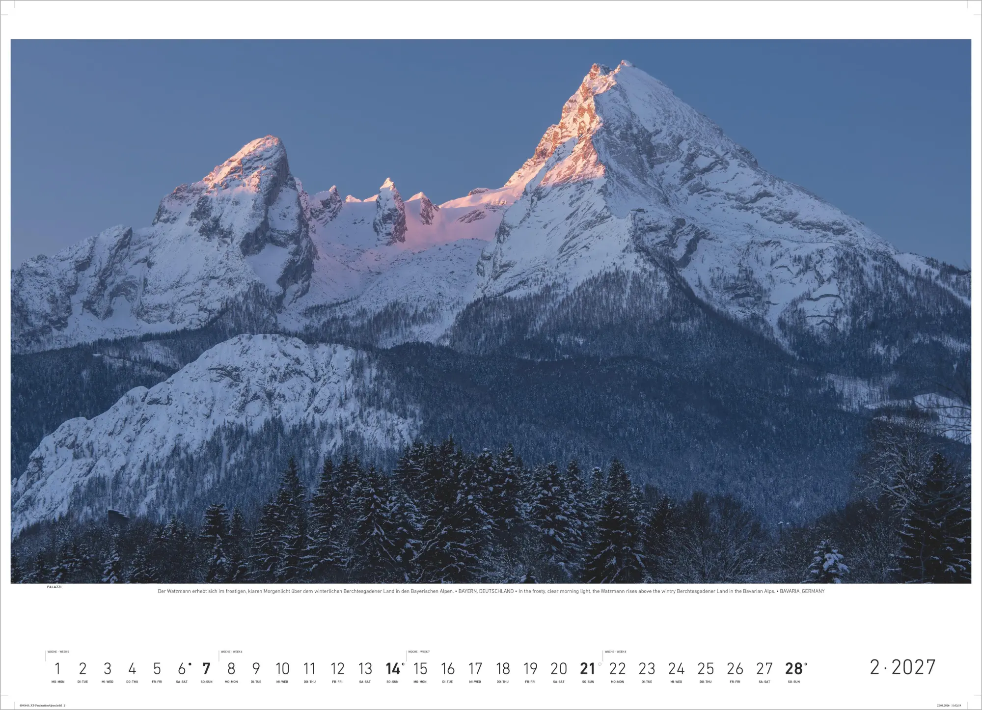 Bild: 4069095019126 | Faszination Alpen 2027 | Neumann Verlage GmbH &amp; Co KG | Kalender