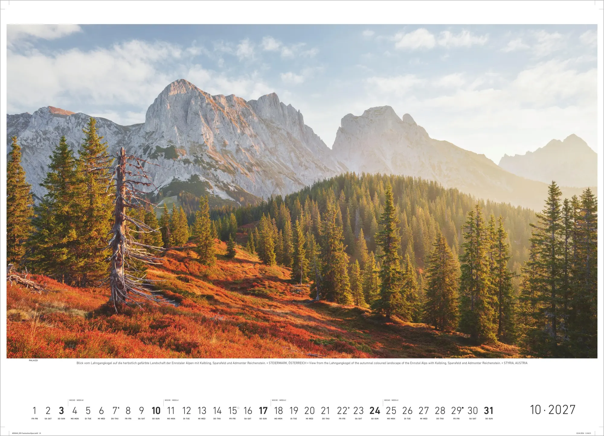 Bild: 4069095019126 | Faszination Alpen 2027 | Neumann Verlage GmbH &amp; Co KG | Kalender