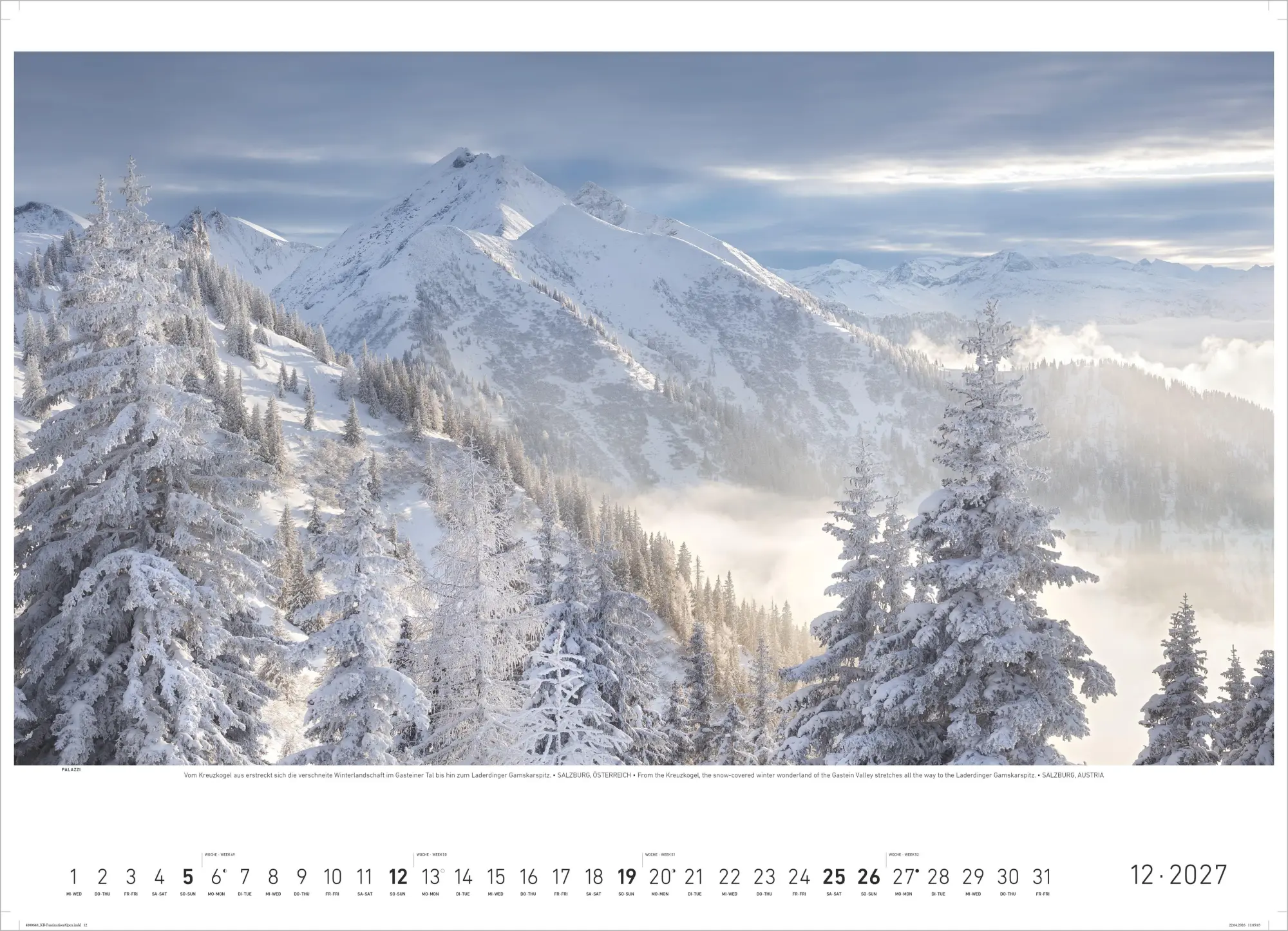 Bild: 4069095019126 | Faszination Alpen 2027 | Neumann Verlage GmbH &amp; Co KG | Kalender