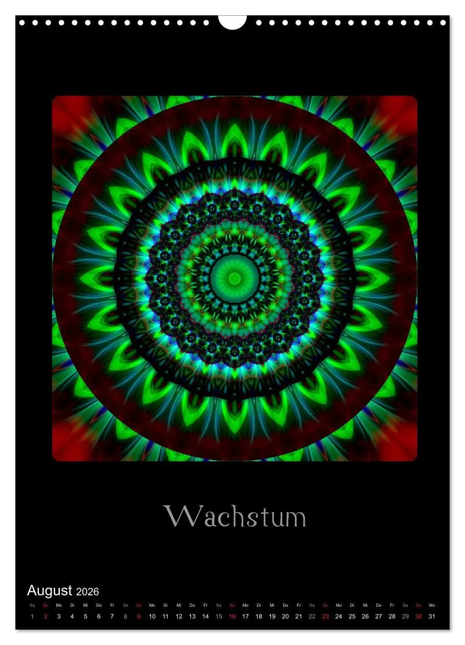 Bild: 9783516479126 | Mandalas - Spiegel der Seele (Wandkalender 2026 DIN A3 hoch),...