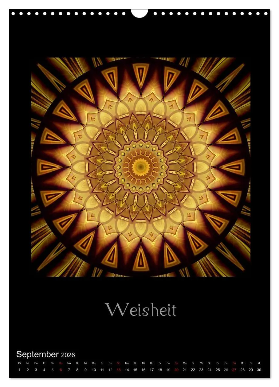 Bild: 9783516479126 | Mandalas - Spiegel der Seele (Wandkalender 2026 DIN A3 hoch),...