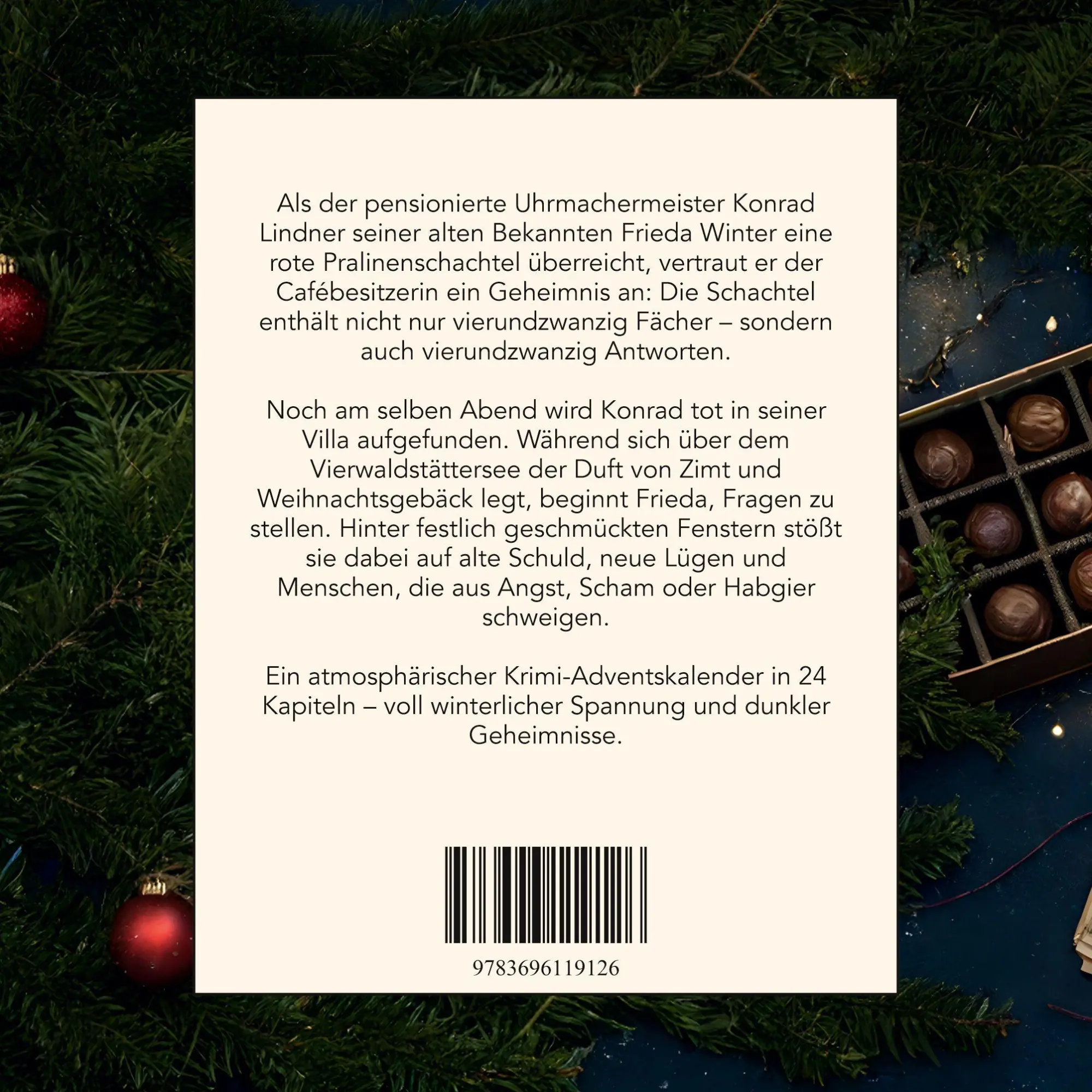 Rückseite: 9783696119126 | Mord am Vierwaldstättersee | Der Krimi-Adventskalender in 24 Akten