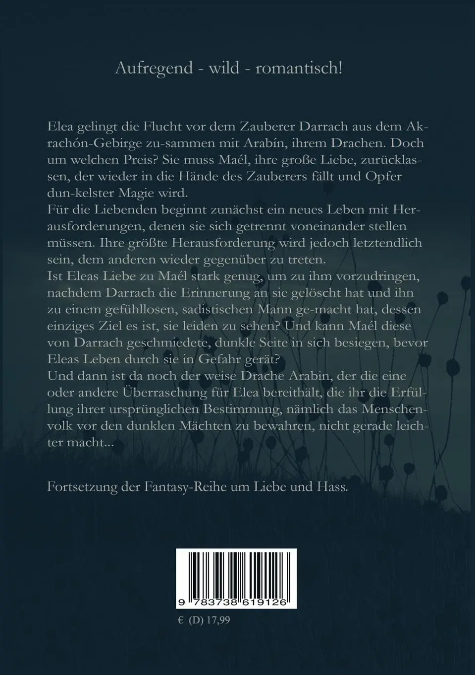 Rückseite: 9783738619126 | Elea | Die Weisheit des Drachen (Band 2) | Christina Matesic | Buch