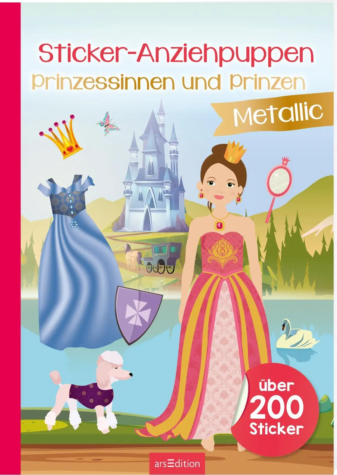 Cover: 9783845849126 | Sticker-Anziehpuppen Metallic - Prinzessinnen und Prinzen | Schindler
