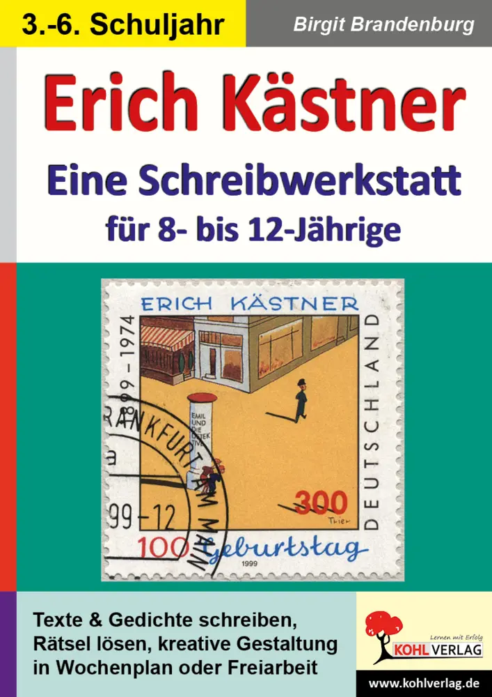 Cover: 9783866329126 | Erich Kästner - Schreibwerkstatt für 8- bis 12-Jährige | Brandenburg