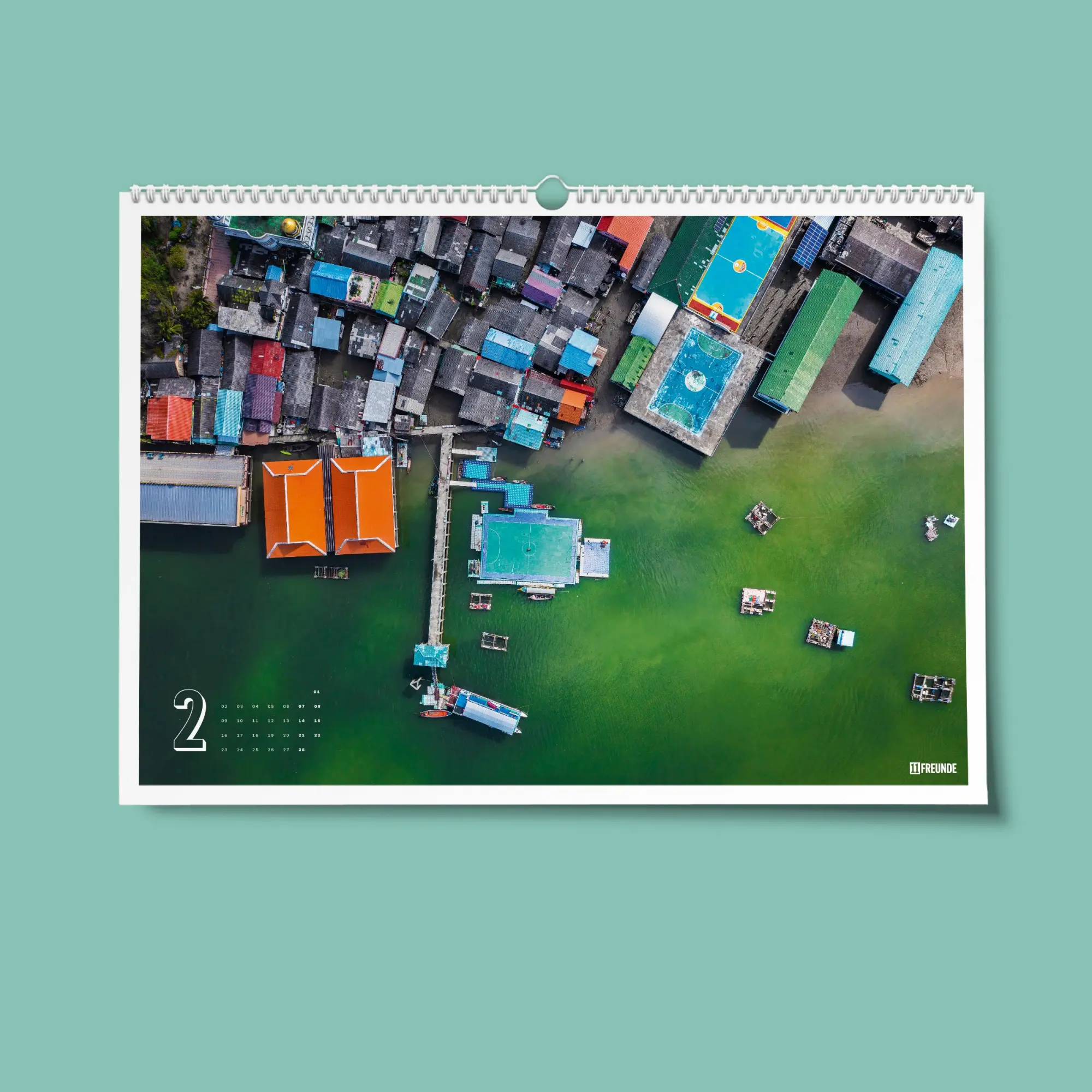 Bild: 4069095009226 | 11FREUNDE-Wandkalender: Die ganze Welt ist ein Spielfeld 2026 -...