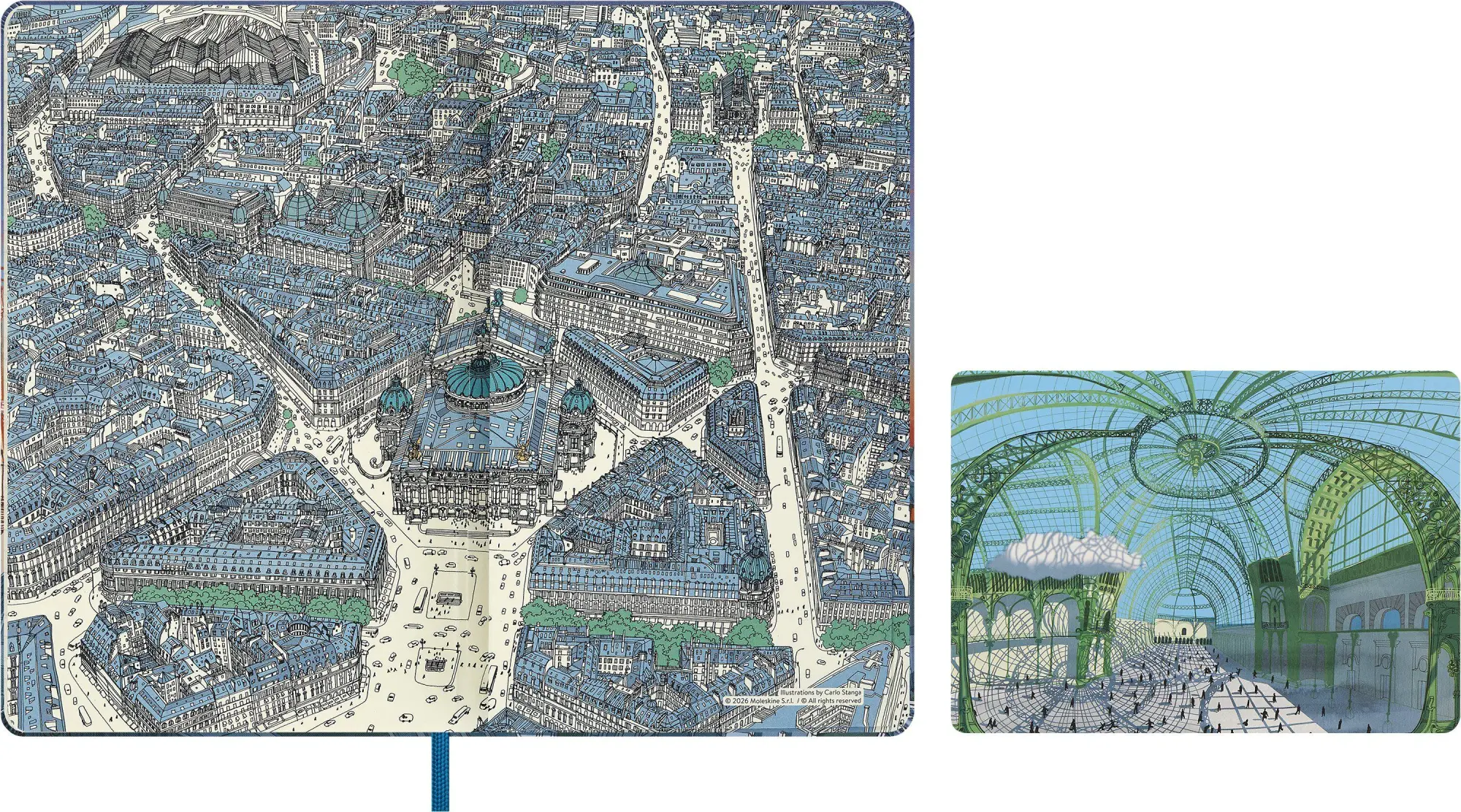Bild: 8056999279226 | Moleskine I AM the city Paris Notizbuch limitierte Ausgabe, L/A5,...