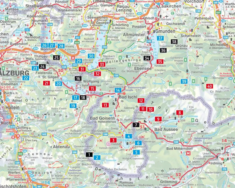 Bild: 9783707919226 | Wanderatlas Salzkammergut | Taschenbuch | 238 S. | Deutsch | 2021