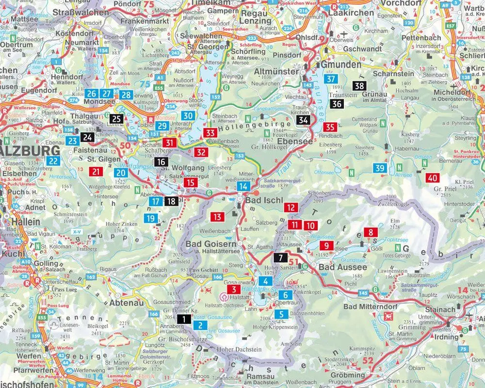 Bild: 9783707919226 | Wanderatlas Salzkammergut | Taschenbuch | 238 S. | Deutsch | 2021