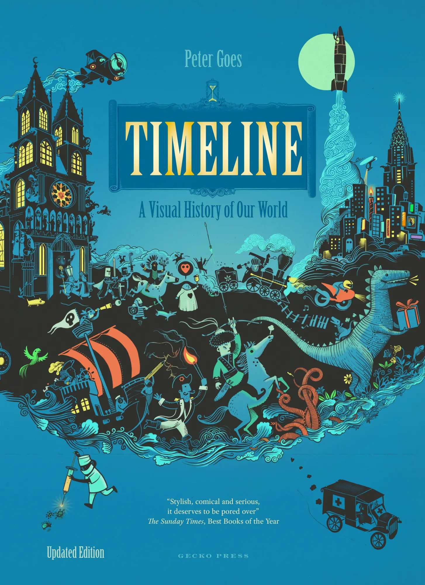 Cover: 9798765689226 | Timeline: A Visual History of Our World | Peter Goes | Buch | Englisch